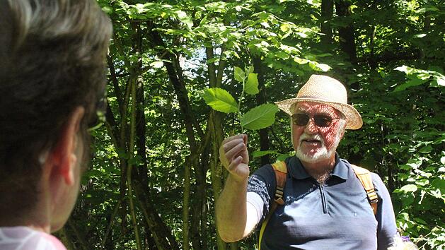 Jupp Schr&ouml;der in seinem Element: erkl&auml;rend, nicht dozierend.  Fotos: Markus H&auml;ggberg