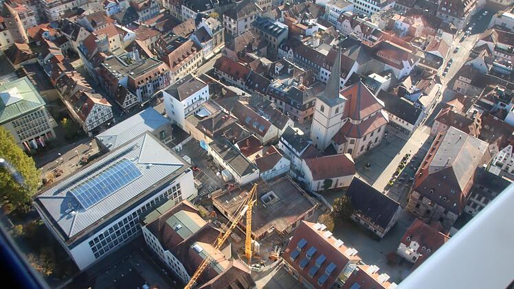 Das Landratsamt aus der Luft. Foto: Ralf Ruppert