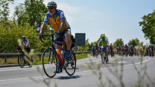 BR-Radltour macht Halt in Münnerstadt Foto: Björn Hein