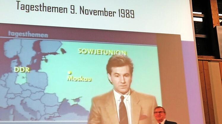 Von der Nachricht des 9. November 1989 zeigte sich Jan Hofer heute noch beeindruckt.