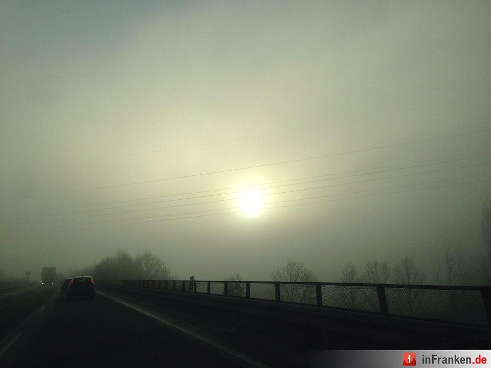 Nebel über Franken