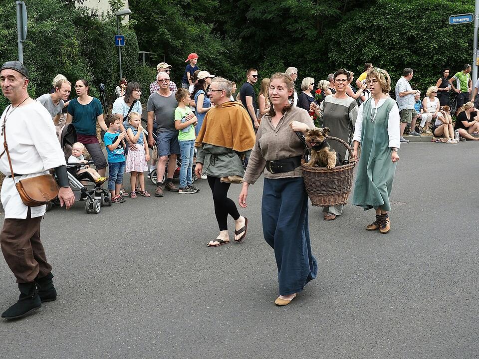 Das Historienspektakel zog wieder Tausende von Besuchern an.