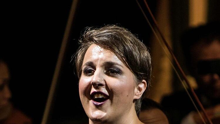 Impressionen vom Coburger Theaterfest: Kora PAvelic Foto: Jochen Berger