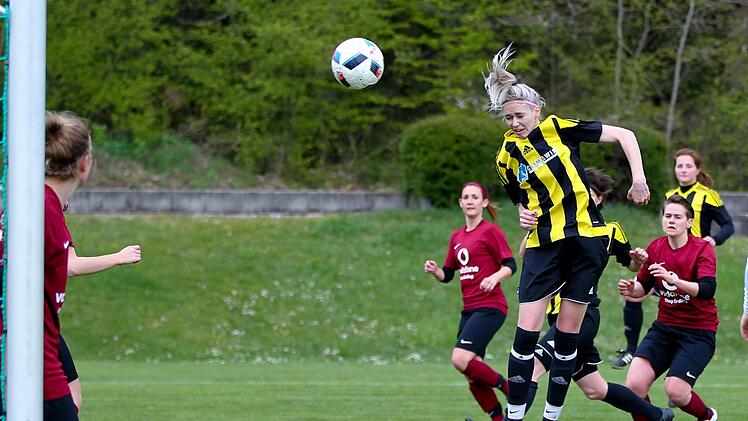 Stürmerin Anna Illmer knipste in diesem Jahr neunmal für die Trächerinnen in der Bayernliga.  Foto: Heinrich Weiß