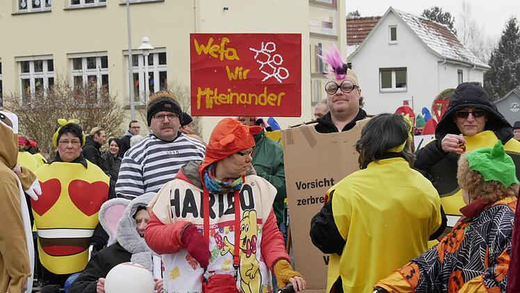 Impressionen Faschingsumzug Wildenheid Foto: Manja von Nida