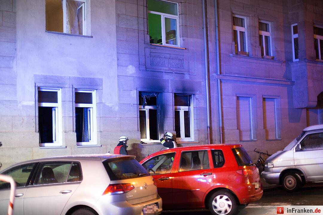 Frau stirbt bei Wohnungsbrand in Nürnberg