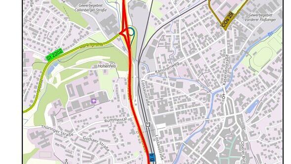 B4 in Coburg: Stadtautobahn-Sanierung nach vier Jahren abgeschlossen