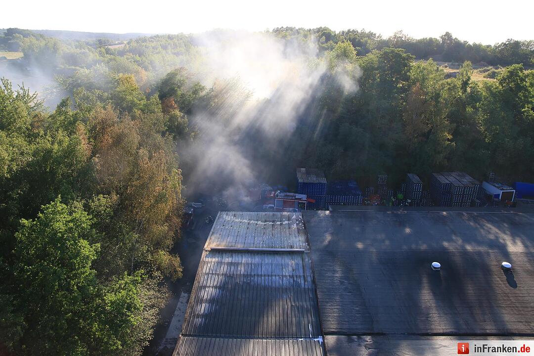 Brand bei der Brauerei Kaiserdom