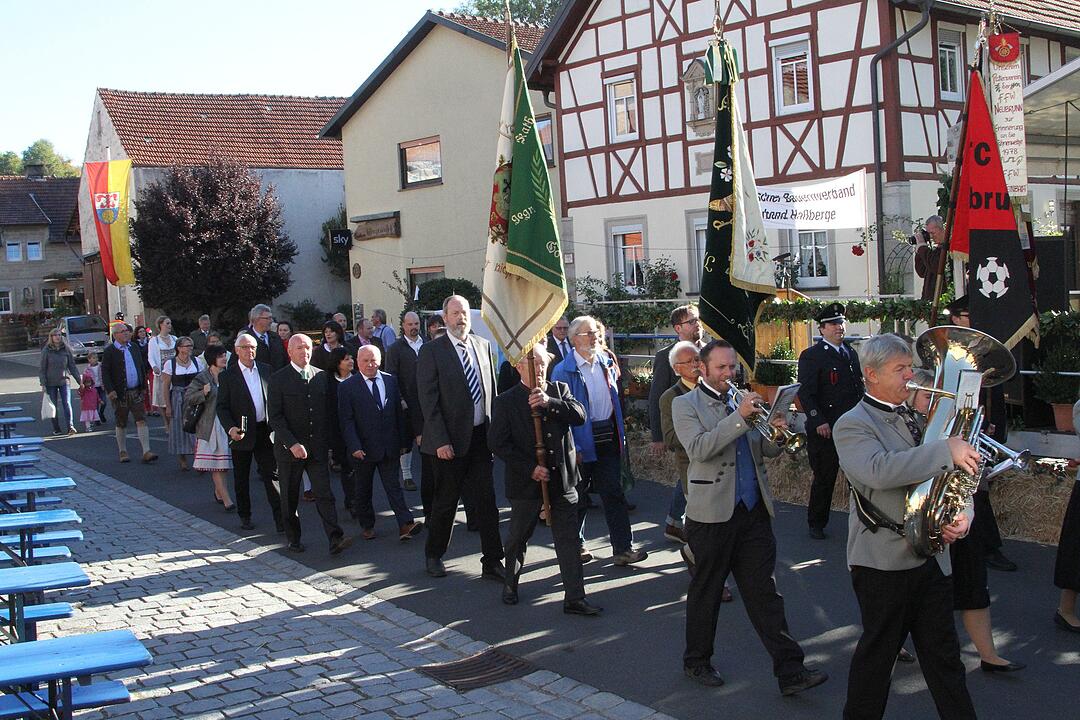 Erntedankumzug in Neubrunn