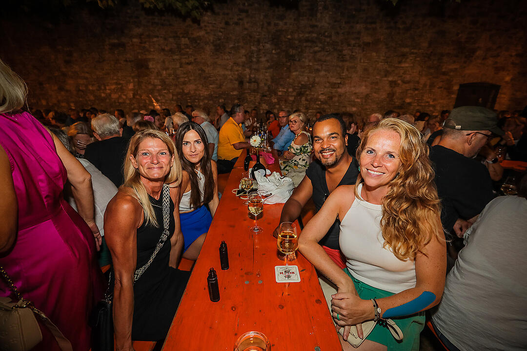 Beste Stimmung beim Stadtfest in Schweinfurt.