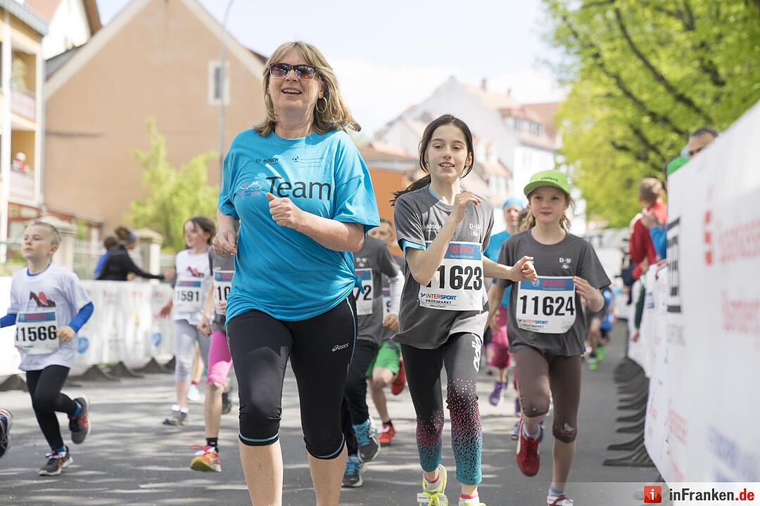 Weltkulturerbelauf 2017 in Bamberg: Der Bosch Schüler-Lauf