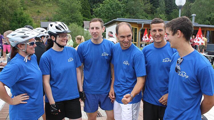 Triathlon in Hollfeld.  Foto: Gerhard Leikam
