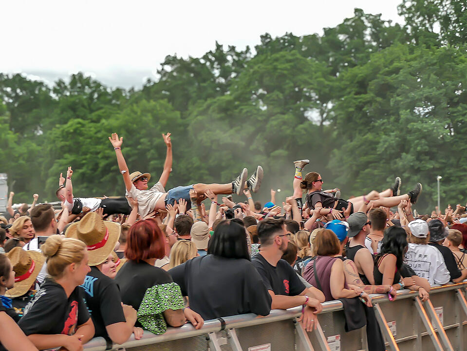 So heiß her ging es bei Rock im Park am Samstag - Stages Teil 2
