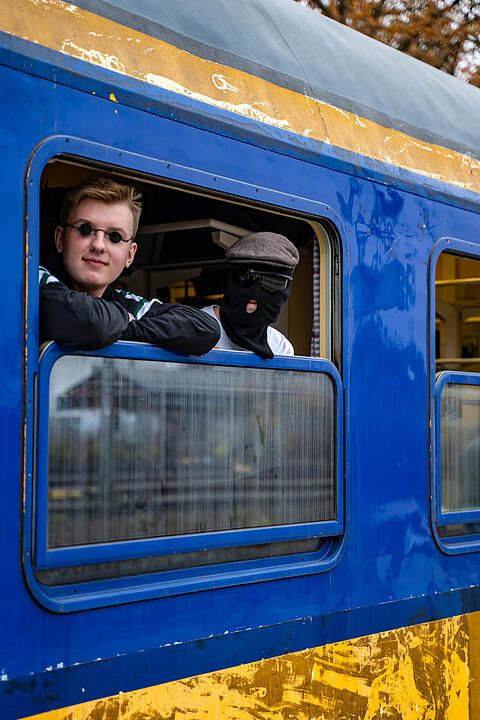 Die beste Party im Zug!