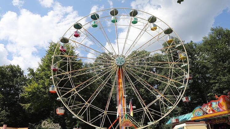Das Riesenrad in seiner ganzen Pracht.