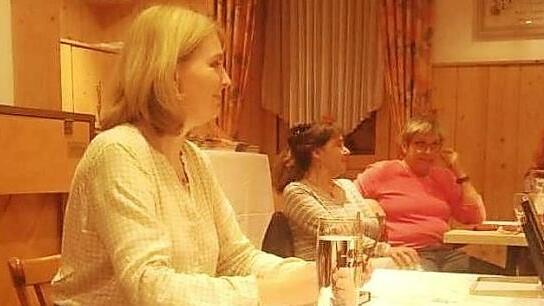 Sabine Kohlert las aus "Schloss Fabelstein". Foto: privat