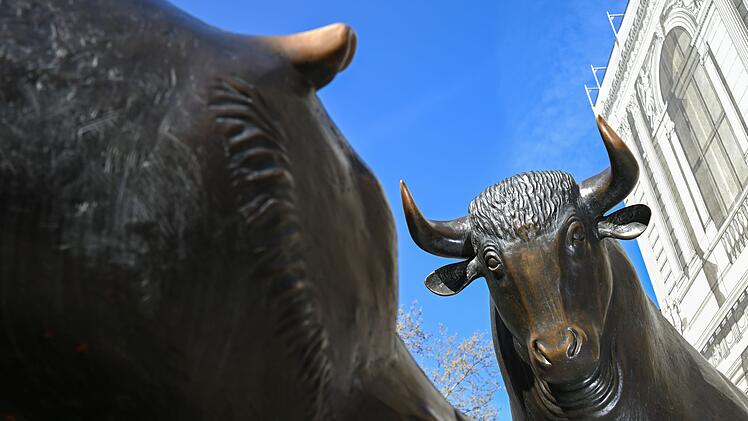 B&ouml;rse in Frankfurt