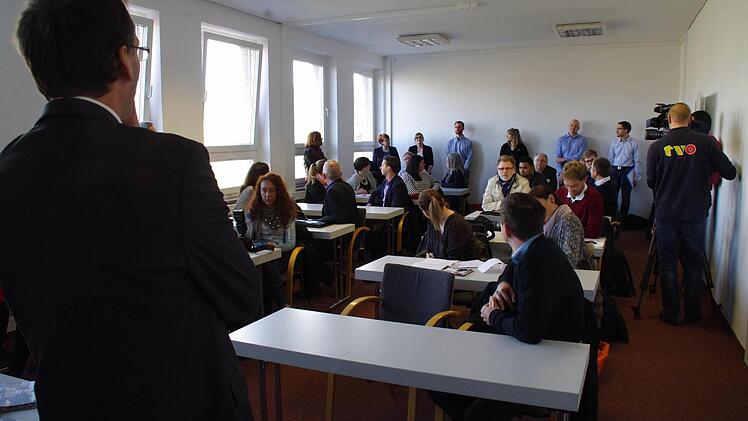 Michael Pötzl informierte über den neuen Studiengang. Foto: Marco Meißner