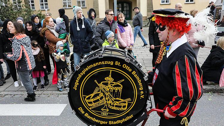 Faschingsumzug in der Bamberger Gartenstadt Foto: Barbara Herbst
