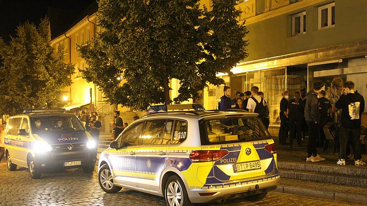 Die Polizei zeigte  Präsenz. Foto: Sonny Adam