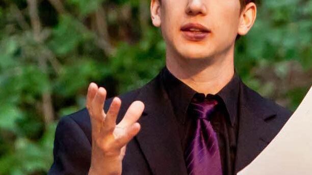 Trompeter und Moderator: Tobias Ziegler Foto: Jochen Berger