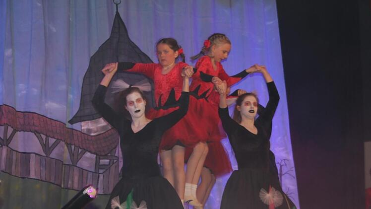 Die Gruppe des ATSV bei ihrer Aufführung. Foto: Veronika Schadeck