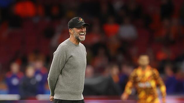J&uuml;rgen Klopp feierte Donnerstagabend mit dem L&auml;nderspiel gegen die Niederlande sein Deb&uuml;t als Nationaltrainer.