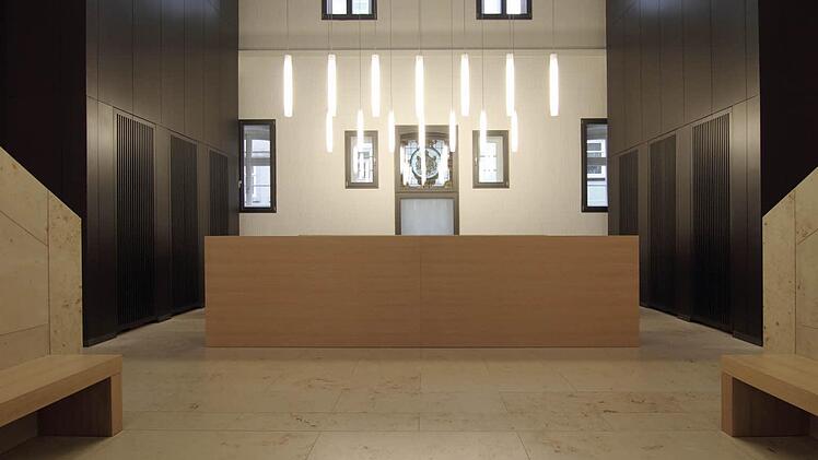 Umbau eines herzoglichen Marstallgebäudes zum Vermessungsamt Coburg. Architektur: Brückner&Brückner Architekten, Tirschenreuth. Besichtigung: Sonntag 14 und 16 Uhr, Wettiner Anlage 1.  Foto: Peter Manev