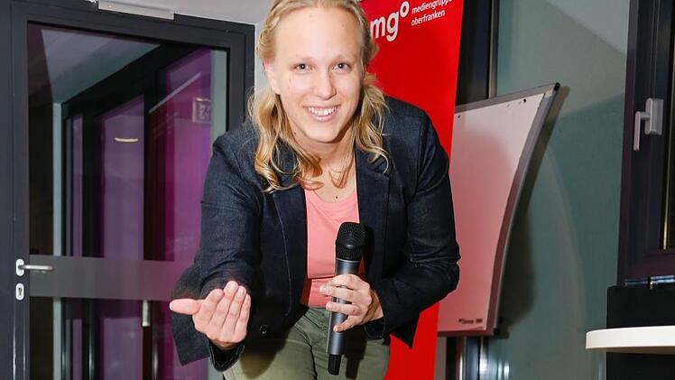 Zum Studium zog die Pettstadterin Claudia John (FW) nach Bamberg - "und wenn man einmal in der sch&ouml;nsten Stadt der Welt ist, will man auch nicht mehr weg", sagt sie im Kandidaten-Interview. Matthias Hoch