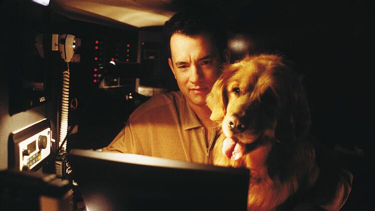 Joe (Tom Hanks) verbringt t&auml;glich viele Stunden vor seinem Computer, denn er will keine Mail von dem anonymen "Shopgirl" verpassen.