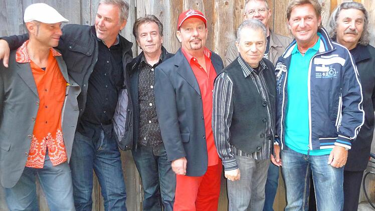 Rainer Ludwig mit der Spider Murphy Gang ... Foto: privat