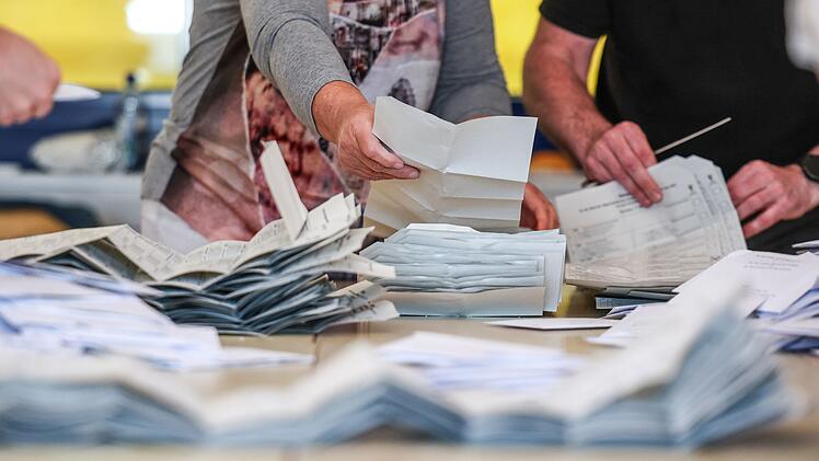 Europawahl - Stimmenauszählungen