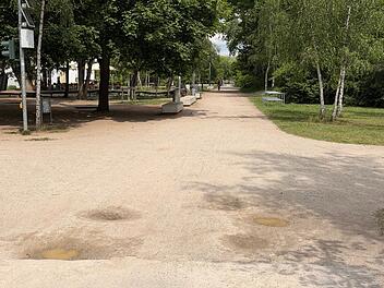 Bamberg: Sanierung im Erba-Park verursacht Einschr&auml;nkungen