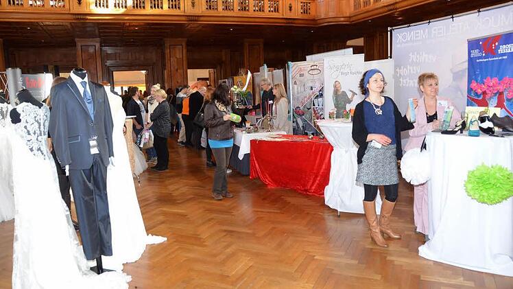 Breit gefächert war das Angebot auf der Bad Kissinger Hochzeitsmesse.  Foto: Peter Rauch