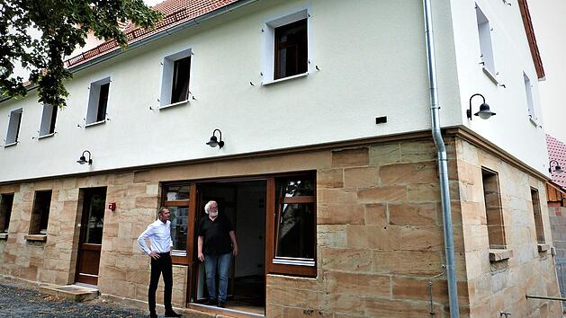 In der laufenden Leader-F&ouml;rderperiode profitierte im hohen Ma&szlig;e die Lindenkirchweih Limmersdorf. Im Bild das Ausstellungs- und Dokumentationszentrum zu Tanzlinden, die mit 275 000 Euro gef&ouml;rdert wurde.