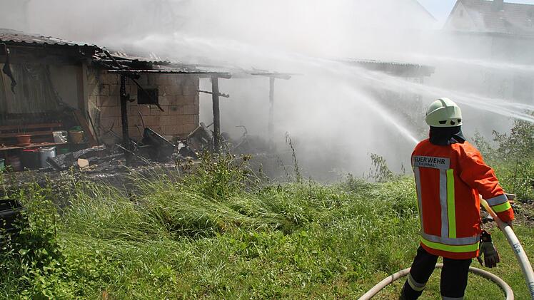 Großbrand in Hutschdorf Foto: Andreas Schmitt