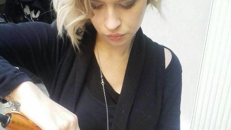 Janine Schoppa aus Bayreuth nahm auch an der Schulung teil.  Foto: privat