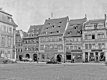Nach dem Brand wird das Brauhaus Jäck zum Ladenlokal umgewandelt ( Aufnahme von 1900).  Foto: Stadtarchiv Bamberg, D 3001 Alois Erhard-38