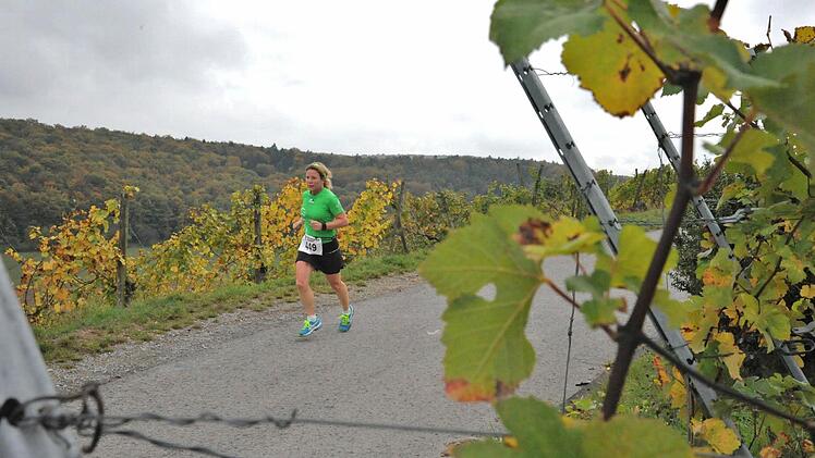 Stimmungsbild vom Ramsthaler Weinberglauf. Foto: Hopf
