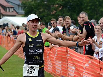 Tobias Heining gewann - eine Woche nach seiner Teilnahme am Triathlon in Roth - den Herzoman 2016.  Foto: herzopress