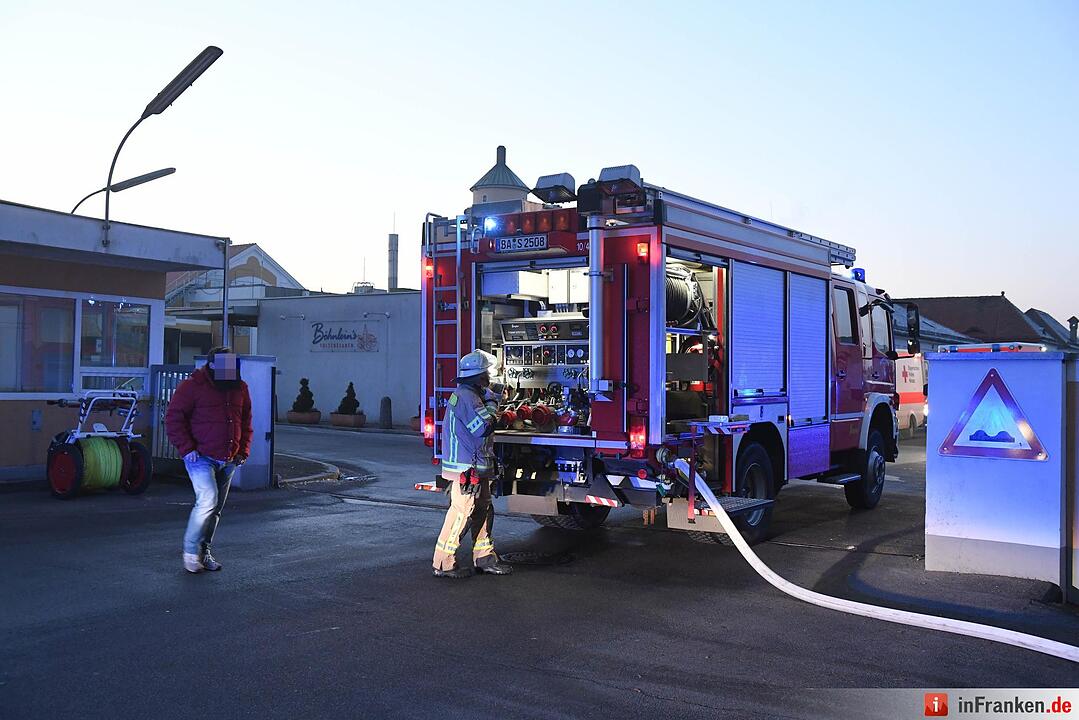 Brand am Silvesterabend in Bamberg