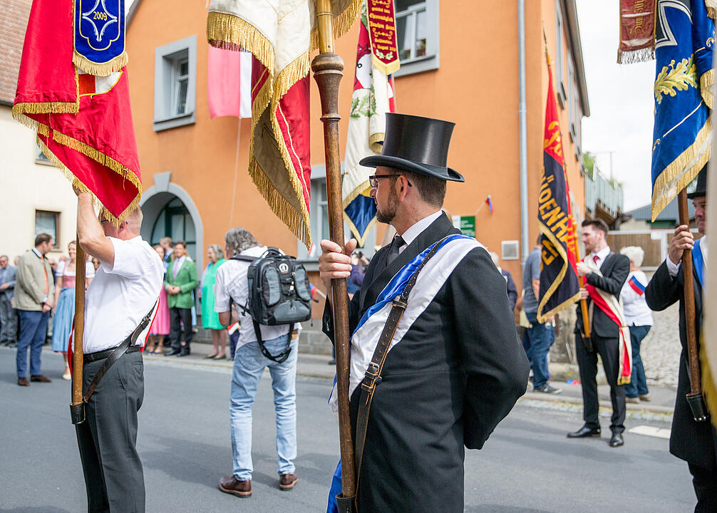 Heimf&uuml;hrung der Braut des F&uuml;rsten Castell-R&uuml;denhausen