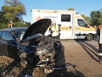 Durch das Ausweichman&ouml;ver entstand Totalschaden.  Foto: Christian Licha