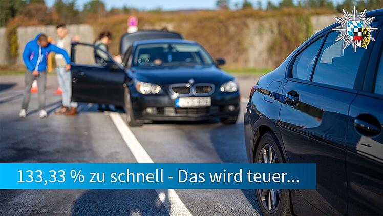 A73 bei Erlangen: 133 Prozent zu schnell - BMW-Raser gibt irre Begründung ab