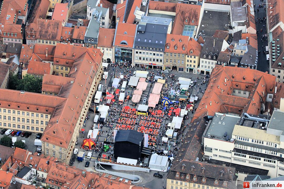 Bamberg zaubert von oben