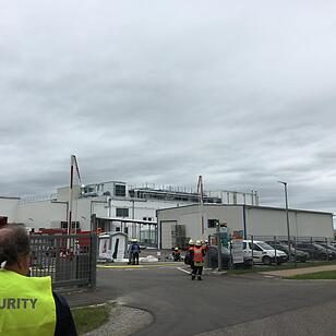 Säureaustritt bei Firma in Ansbach