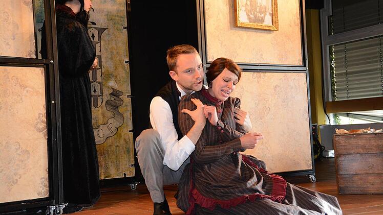 Szene aus einem Stück des "White Horse Theatre".  Foto: Elisabeth Assmann