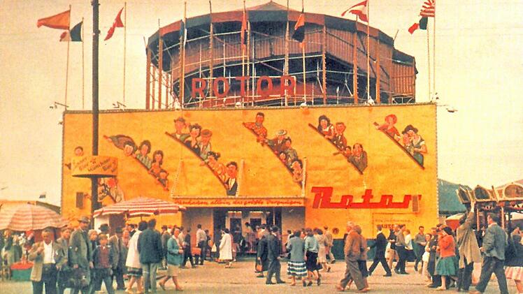 15 Meter hoch mit mehreren Galerien: der Kirmes-Rotor. Foto: pr