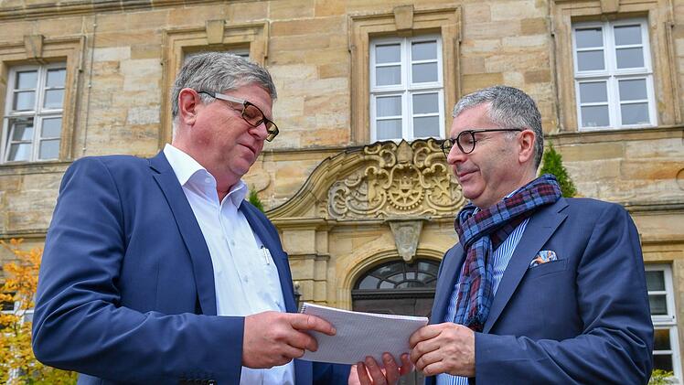 Die Neuen in Gleusdorf: Thomas Oertner und Martin von Endredy (rechts) Ronald Rinklef