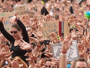 Das Programm von "Rock im Park" nimmt immer mehr Gestalt an. Gleich 14 neue Bands und Künstler sind seit Donnerstag bekannt. Foto: Thomas Frey/dpa